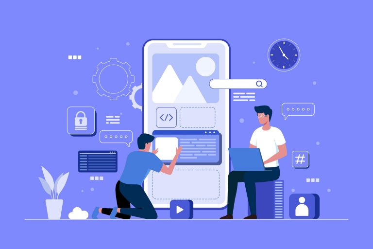 Systems development Kenya business automation illustration